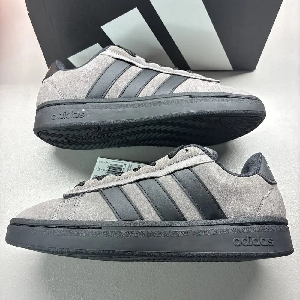 Adidas Grand Court Alpha 00s Charcoal Black Men Size 9 JP7632 New In Box